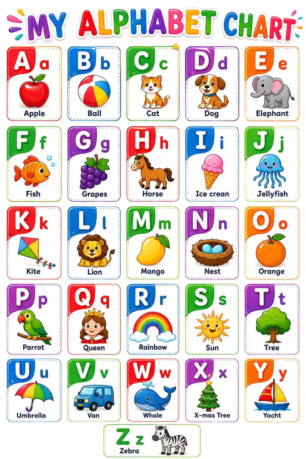My Alphabet Chart