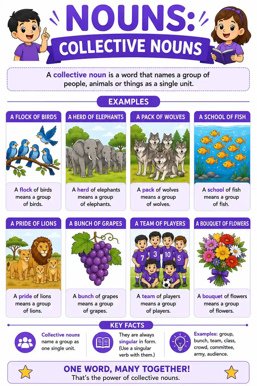 Collective Nouns Chart