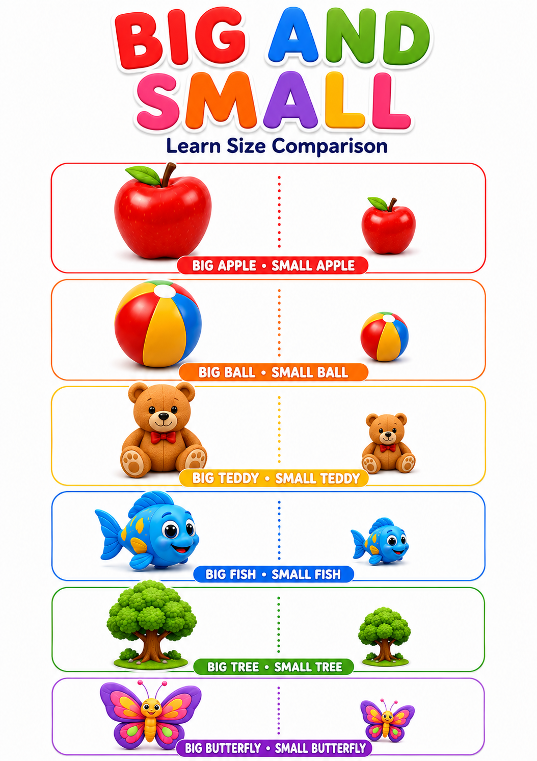 Big and Small: Learn Size Comparison