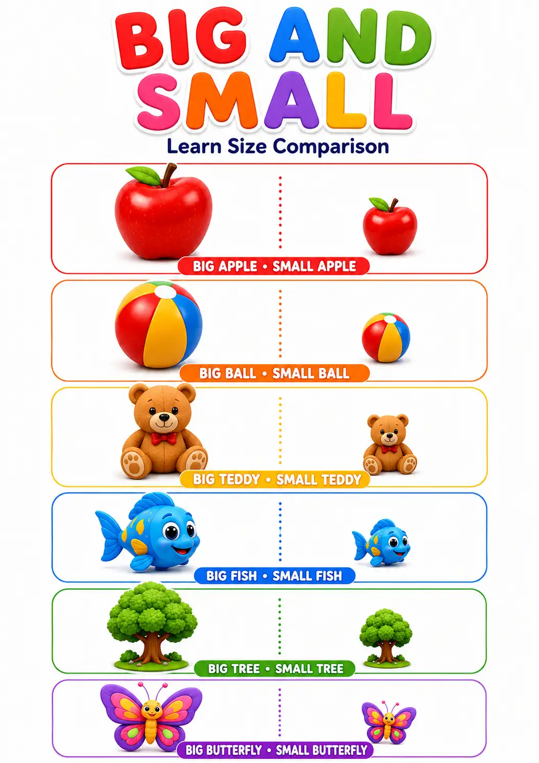 Big and Small: Learn Size Comparison