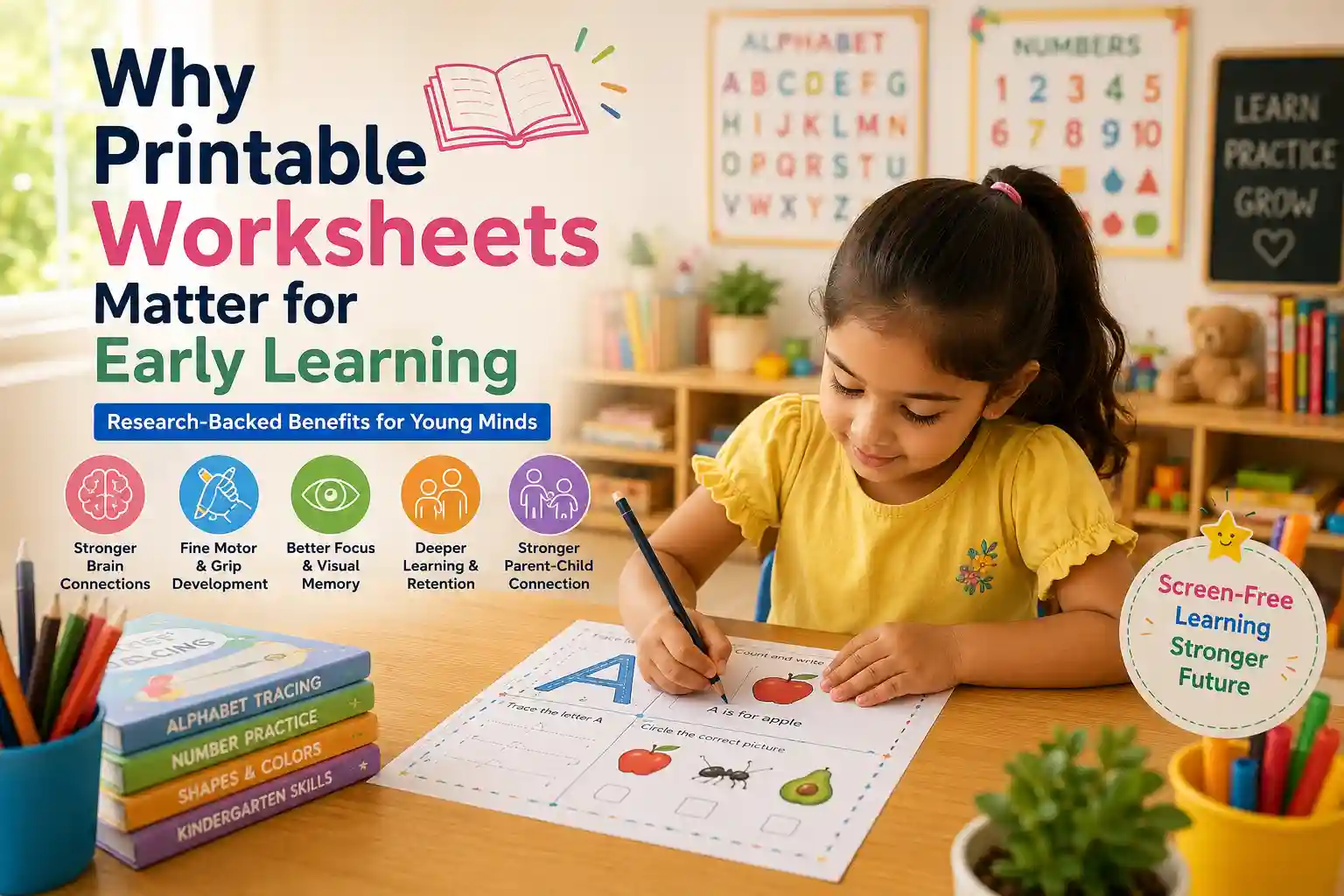 Why Printable Worksheets Matter for Early Learning | VidyaFrame